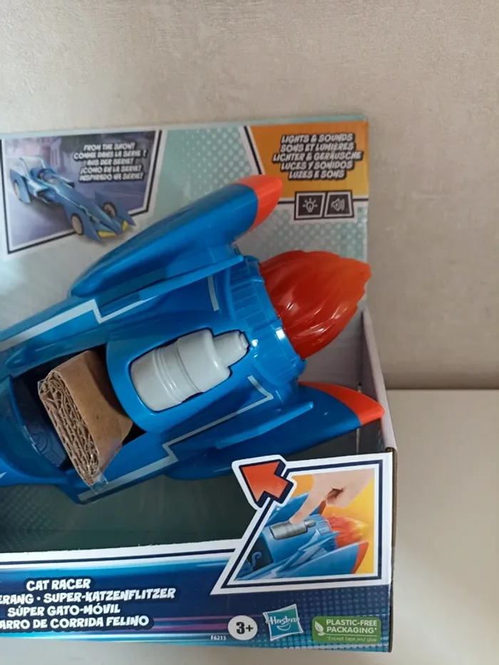 Véhicule pj masks avec figurine - photo numéro 2