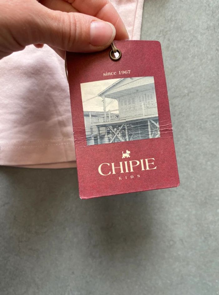 Ensemble tee-shirt + gilet Chipie 6 mois - photo numéro 3