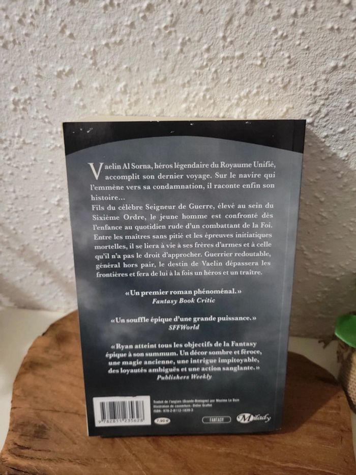 Livre "Blood Song" de Anthony Ryan - photo numéro 4