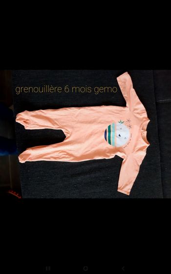 Grenouillère bébé