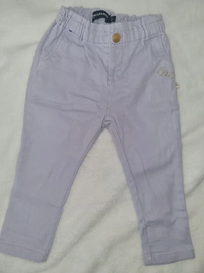 Pantalon taille 9 mois 74 cm