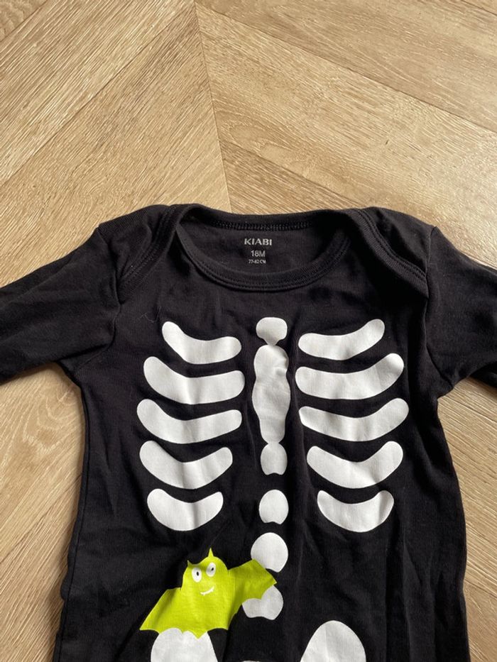Costume Halloween squelette 18 mois - photo numéro 3