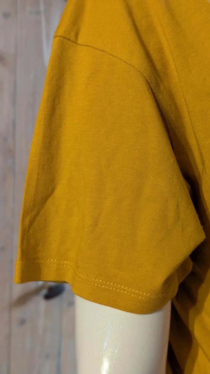 T-shirt effet noué Zara M - photo numéro 3