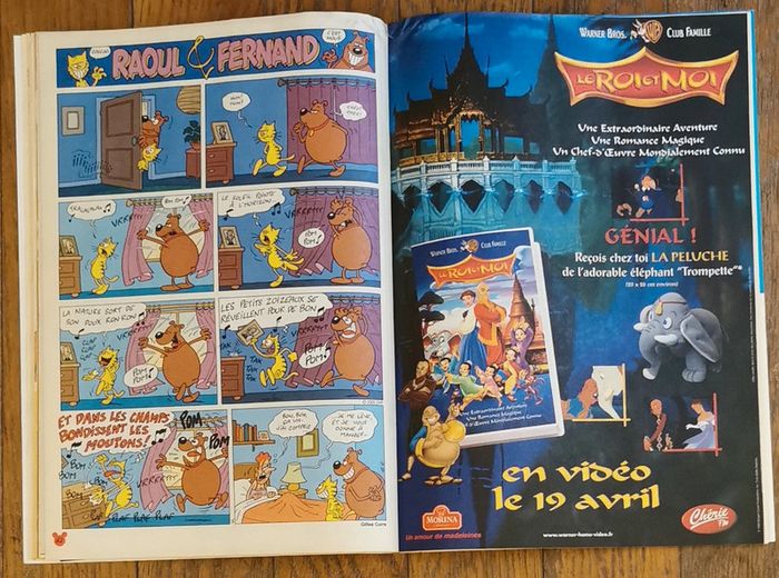 Ancien journal de mickey N°2496 avec 1 plateau de jeu 2000 vintage - photo numéro 10