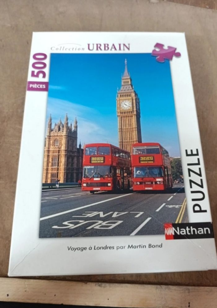 Puzzle 500 pièces voyage à Londres