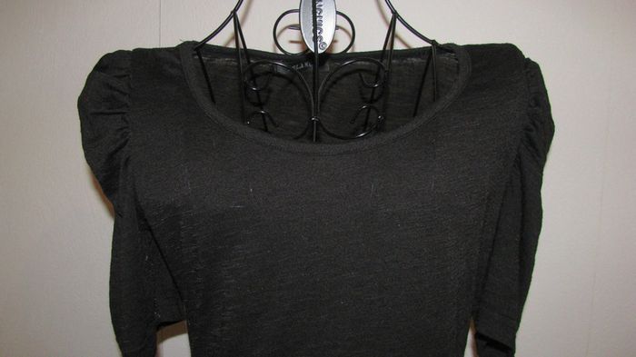 tee shirt noir taille unique - photo numéro 4