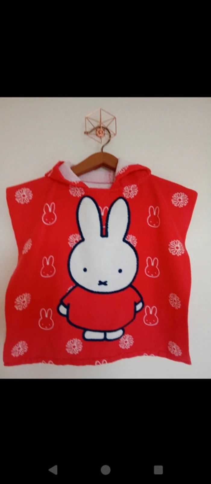 Cape de bain ou de piscine.  Miffy