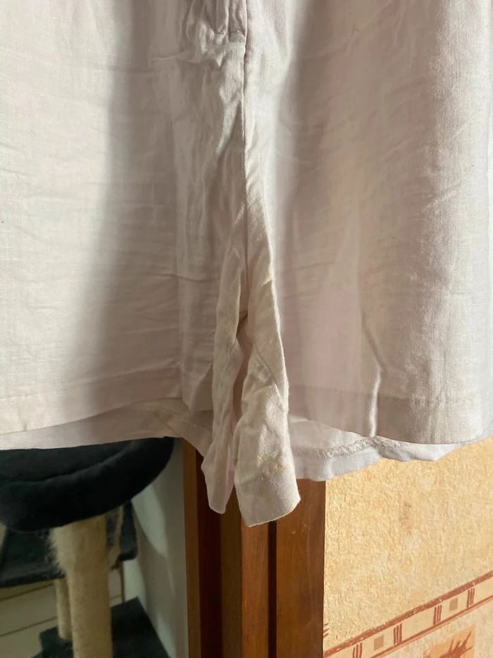 Short blanc taille 38 marque kiabi très bon etat - photo numéro 4