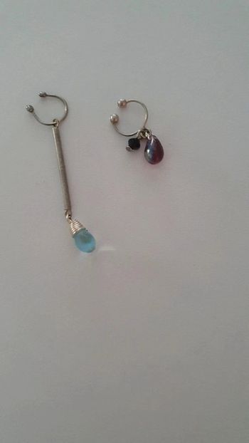 2 boucles pour le haut de l'oreille