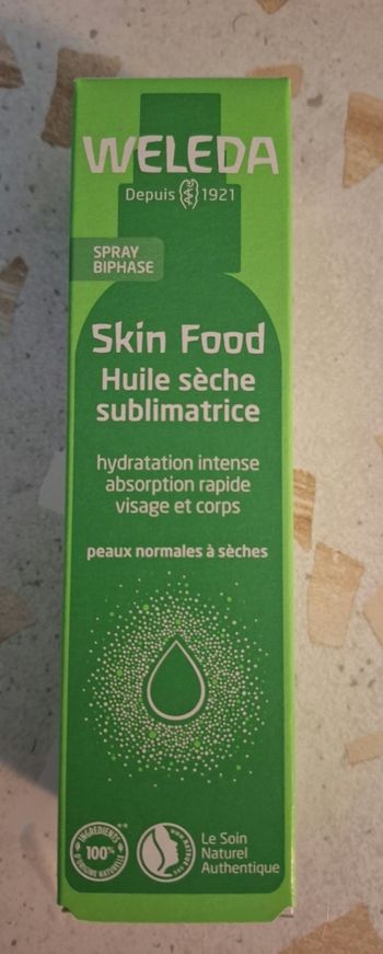 Huile sèche sublimatrice