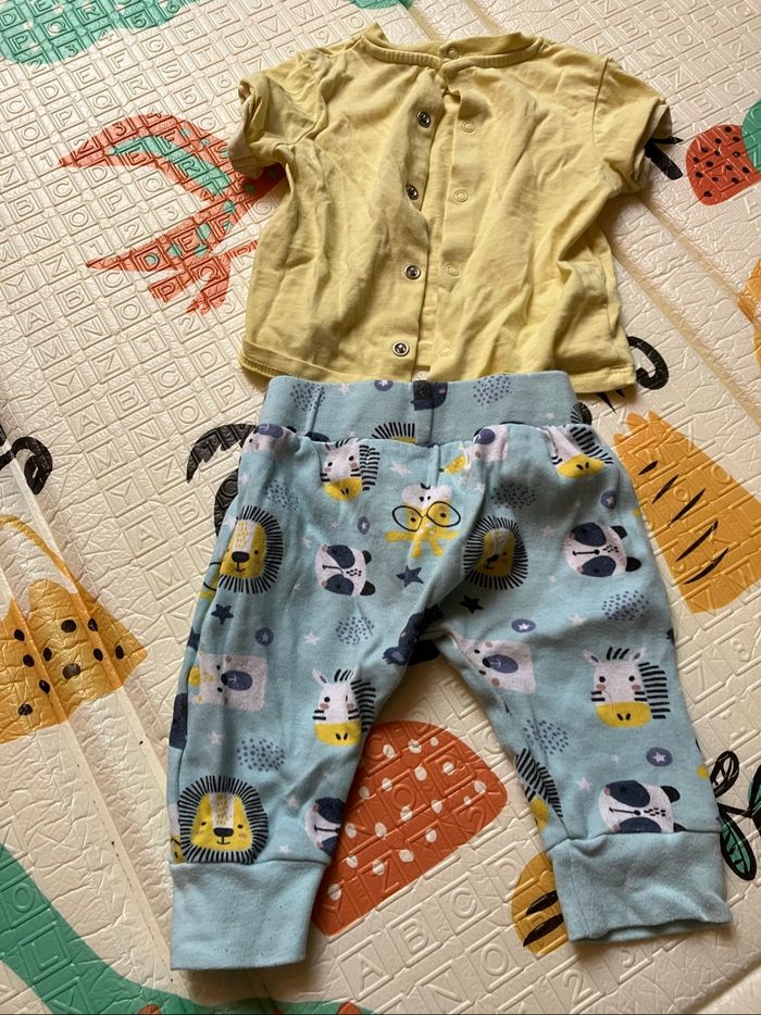 Tenue bébé 3-6 mois coton - photo numéro 2