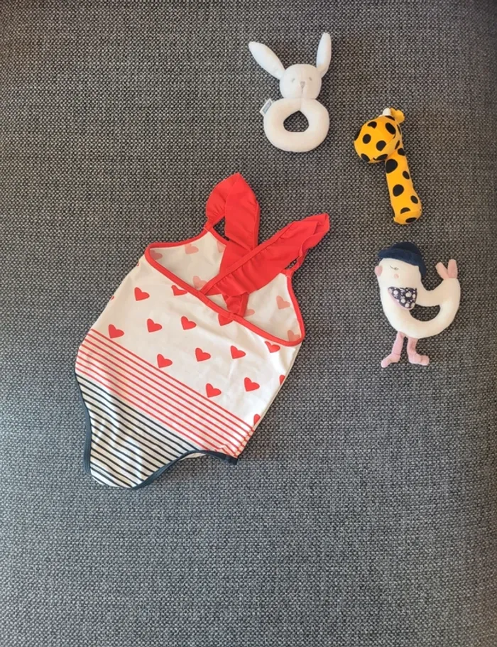 Maillot de bain fille 1 pièce Orchestra 36 mois - photo numéro 3