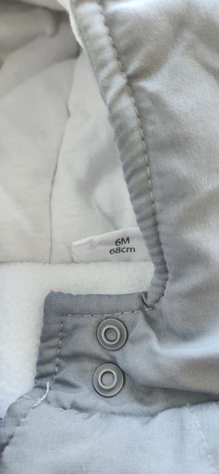 Combinaison pilote hiver bébé 6m /68 cm - photo numéro 4
