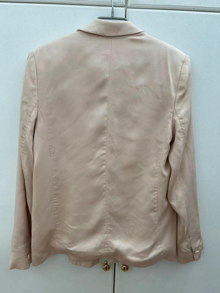 Veste blazer beige crème camaïeu taille 36 neuve - photo numéro 6