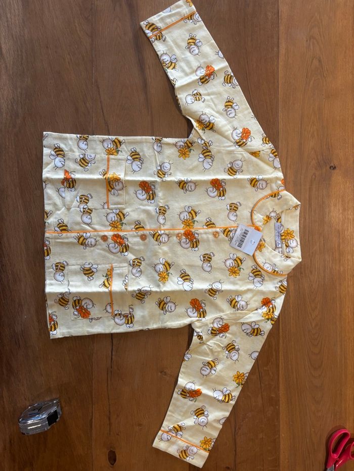 Pyjamas hiver carré blanc 6A - photo numéro 3