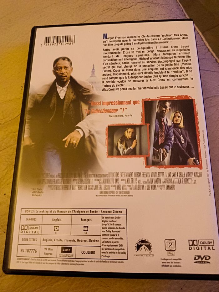 DVD le masque de l araignée - photo numéro 2