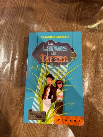 Livre les larmes de Tarzan