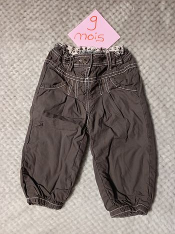Pantalon bouffant 9 mois