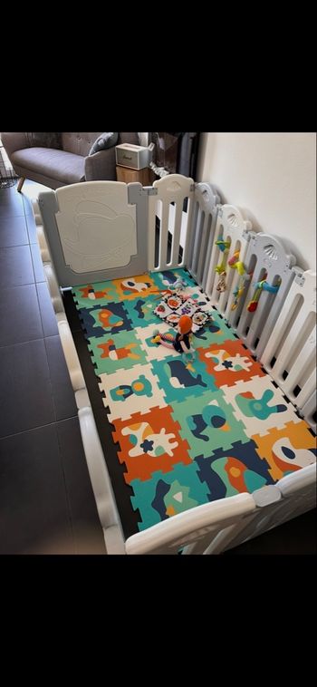 Tapis de motricité dalle amovible 