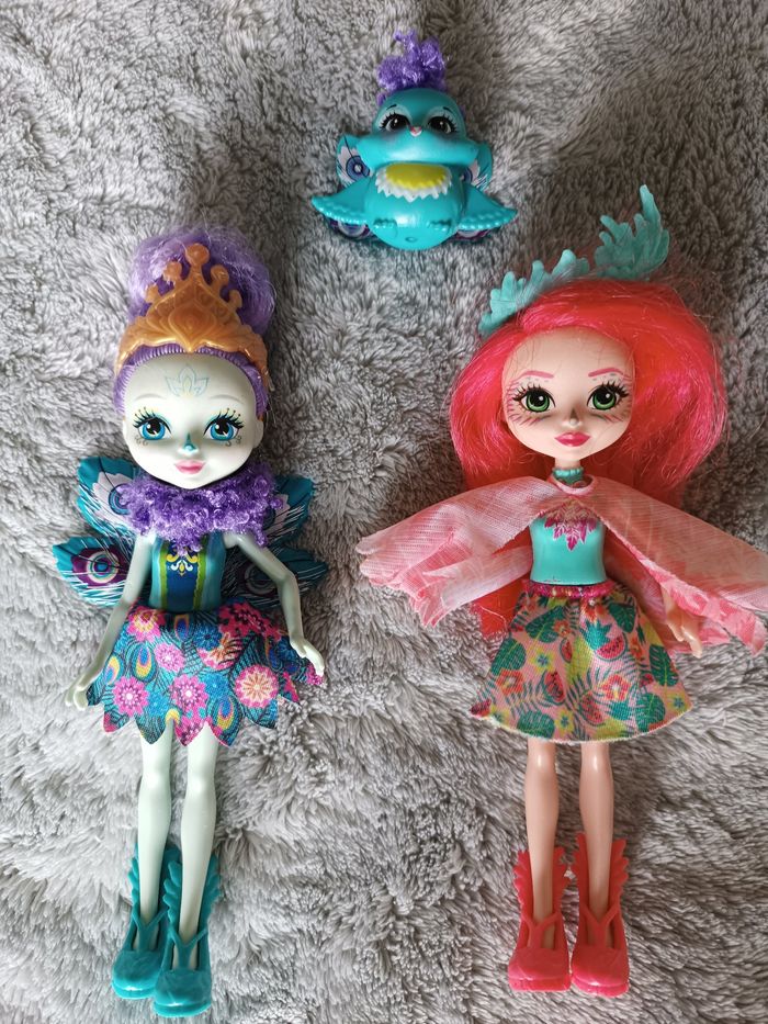 Lot de 2 poupées Enchantimals sirènes + animal - photo numéro 7