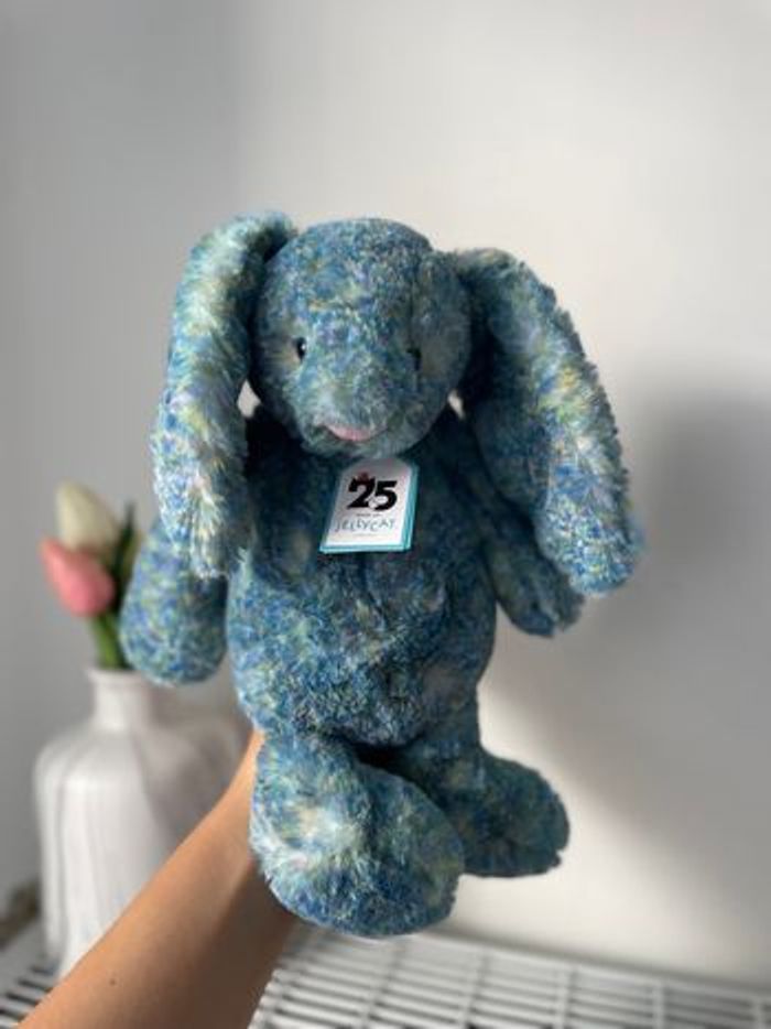 Peluche Jellycat Bashful Luxe Bunny Azure - photo numéro 9