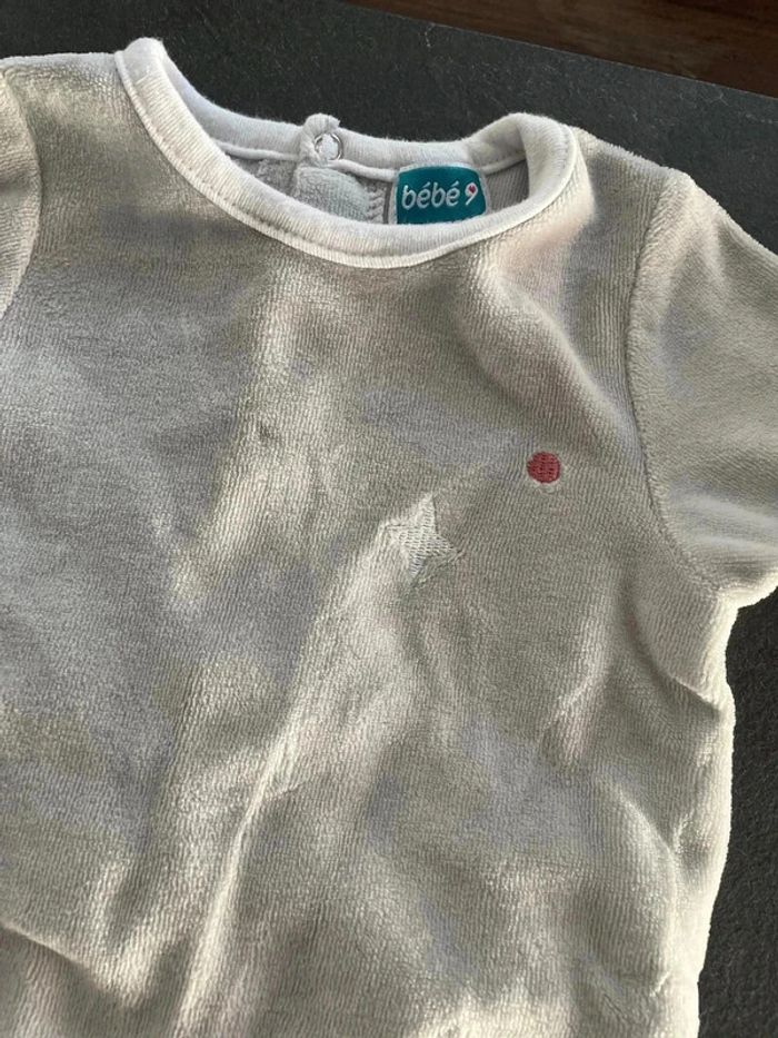 Pyjama velours bébé 9 - photo numéro 2