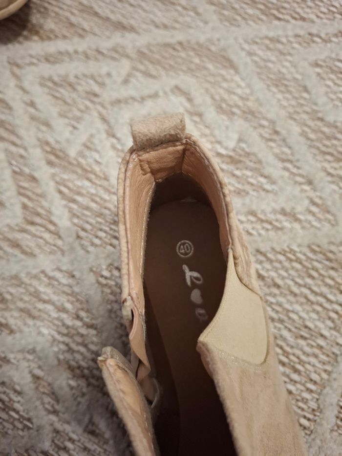 Bottines  beige - photo numéro 4