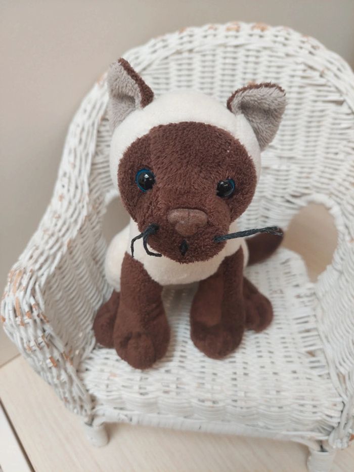 Jemini M6 interactions - peluche chat siamois - photo numéro 3