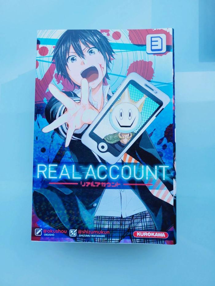 Manga Real Account tomes 1 à 3 - photo numéro 5