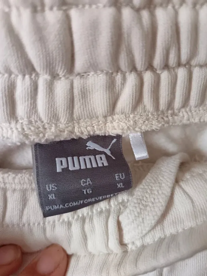 Jogging beige Puma - photo numéro 3