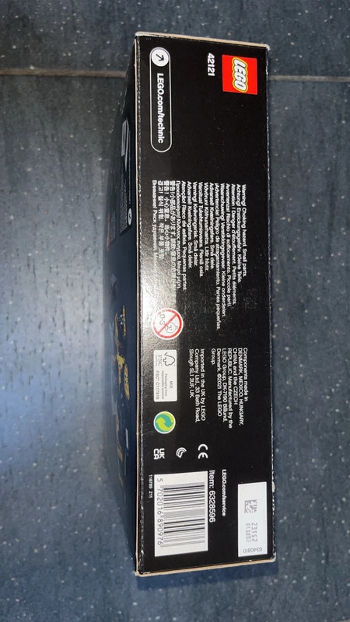 [NEUF] Lego Technic 42121 – Pelleteuse Lourde – 569 pièces, 2-en-1, Rare, boîte scellée - photo numéro 3
