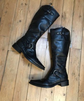 Superbes bottes en cuir 36 Câble