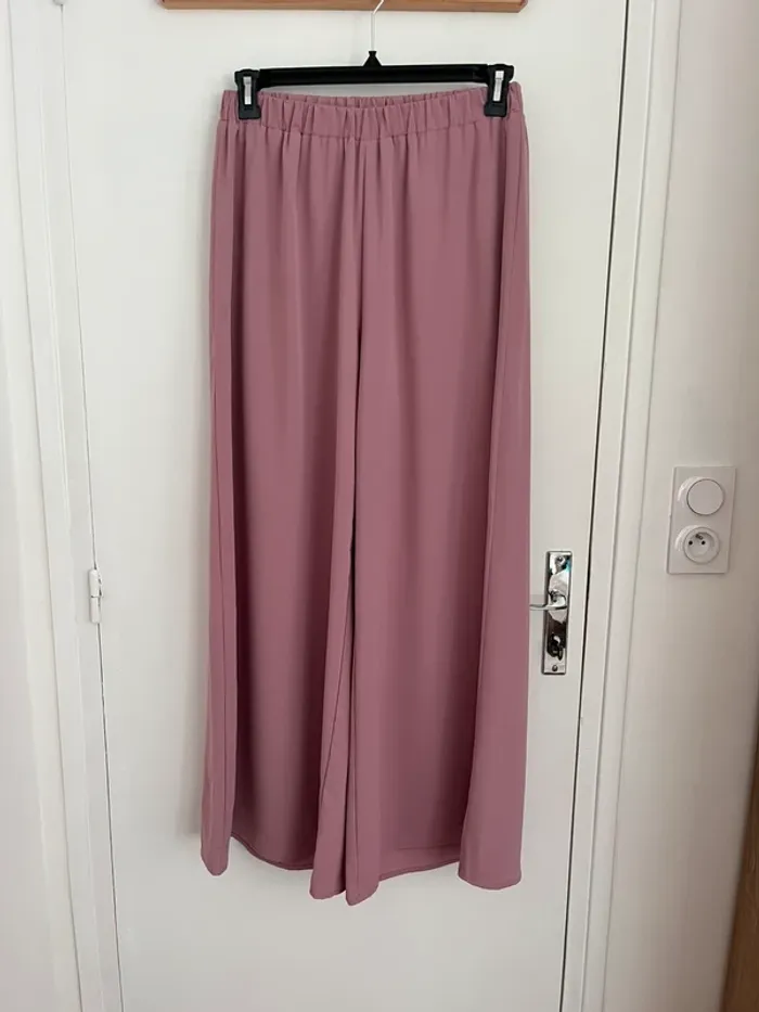 Pantalon rose doux - SHEIN - taille 38 - photo numéro 4