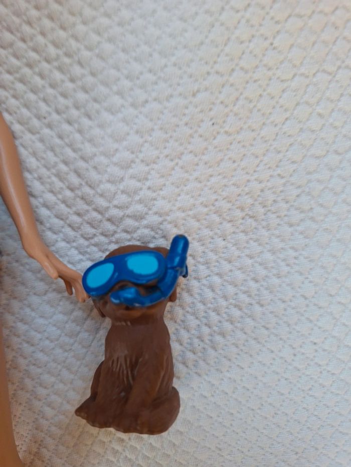 Poupée barbie skipper plongeuse et son chien - photo numéro 4