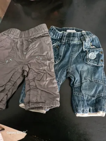 Lot pantalon