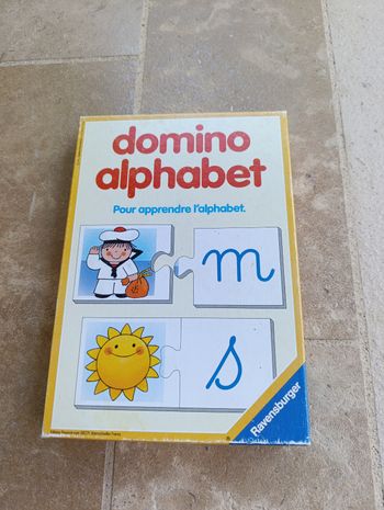 Jeu Domino Alphabet
