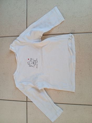 T-shirt manches longues 18 mois Kiabi