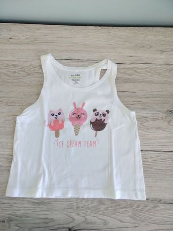 Débardeur marcel fille 3 ans 