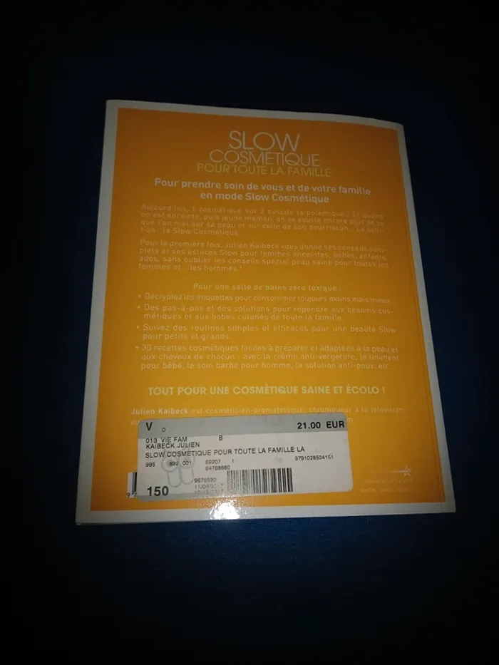 Livre slow cosmétique pour toute la famille - photo numéro 2