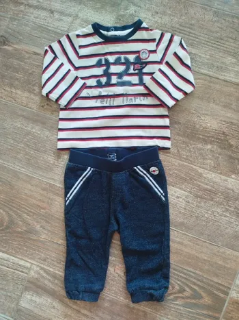 Ensemble terre de Marins bébé garçon 6 mois