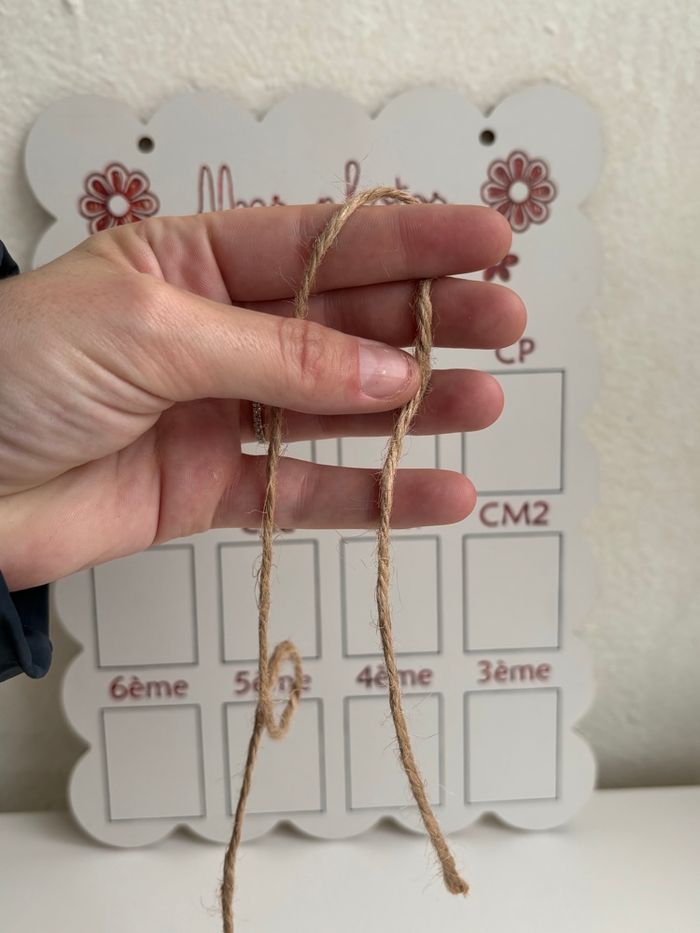 Cadre bois pour photos de classe enfant - photos école - photo numéro 2