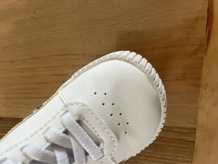 👟 Baskets Puma fille blanches léopard – Taille 21 🐆 - photo numéro 6