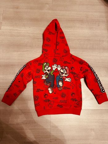 Pull super Mario garçon 5-6 ans