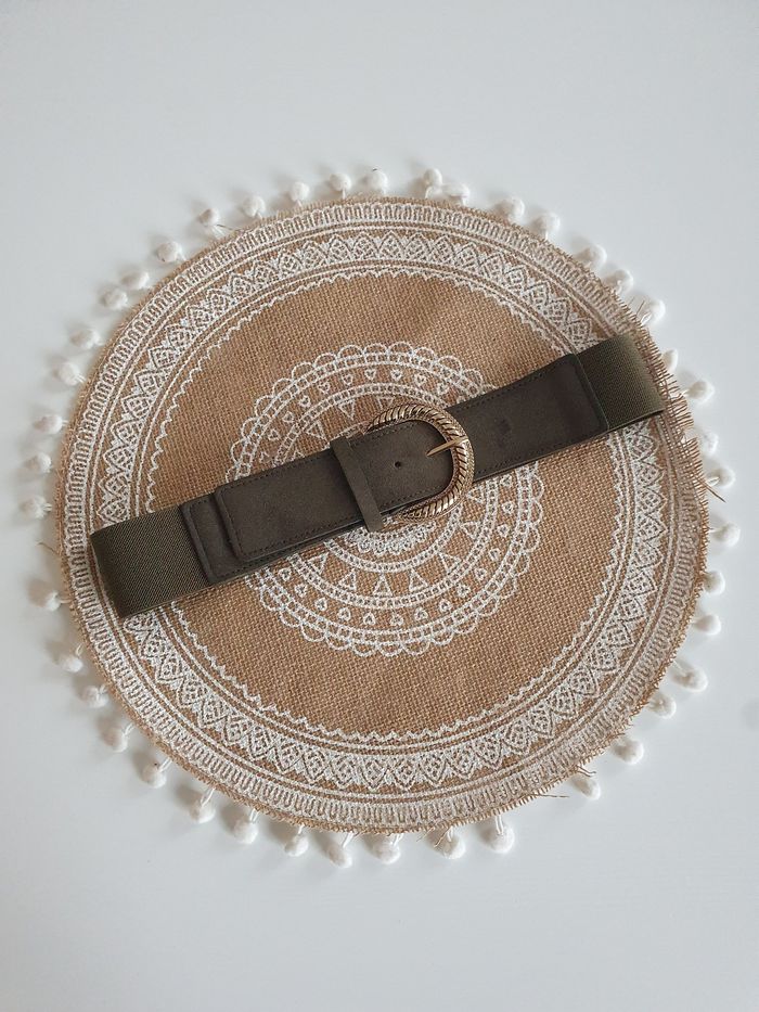 Ceinture élastique Washington kaki