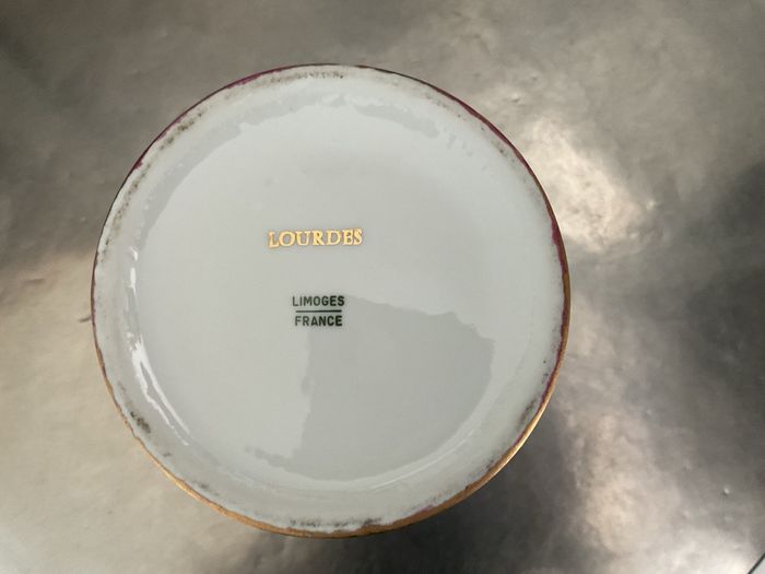 Vase Limoges Lourdes France - photo numéro 6