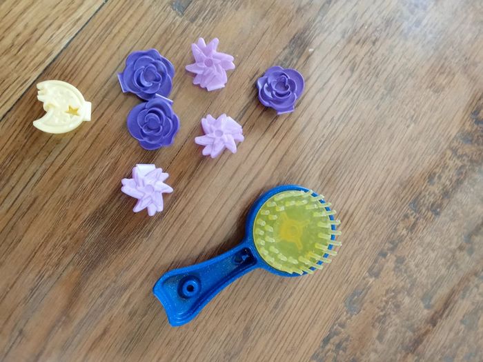 Lot accessoires cheval a coiffer playmobil - photo numéro 2