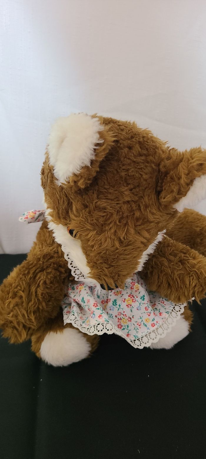 doudou vintage renard ajena - photo numéro 3