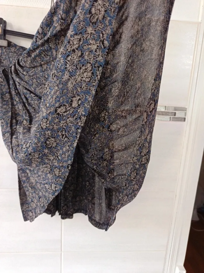 Superbe Jupe plissée Irene Van Ryb vintage, 100% viscose - photo numéro 7