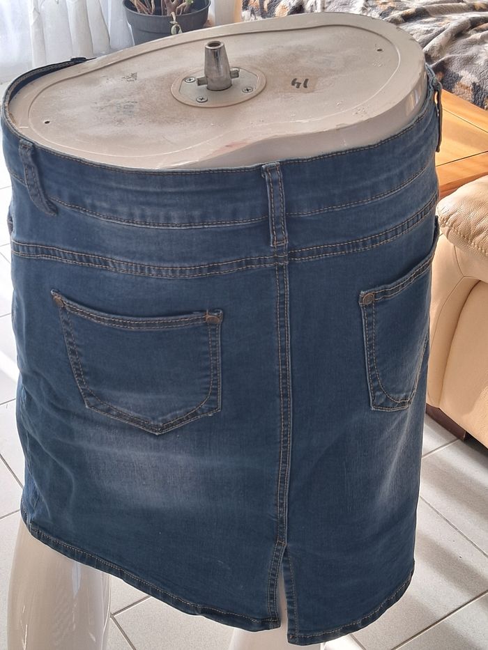 Jupe jean élastique - photo numéro 2