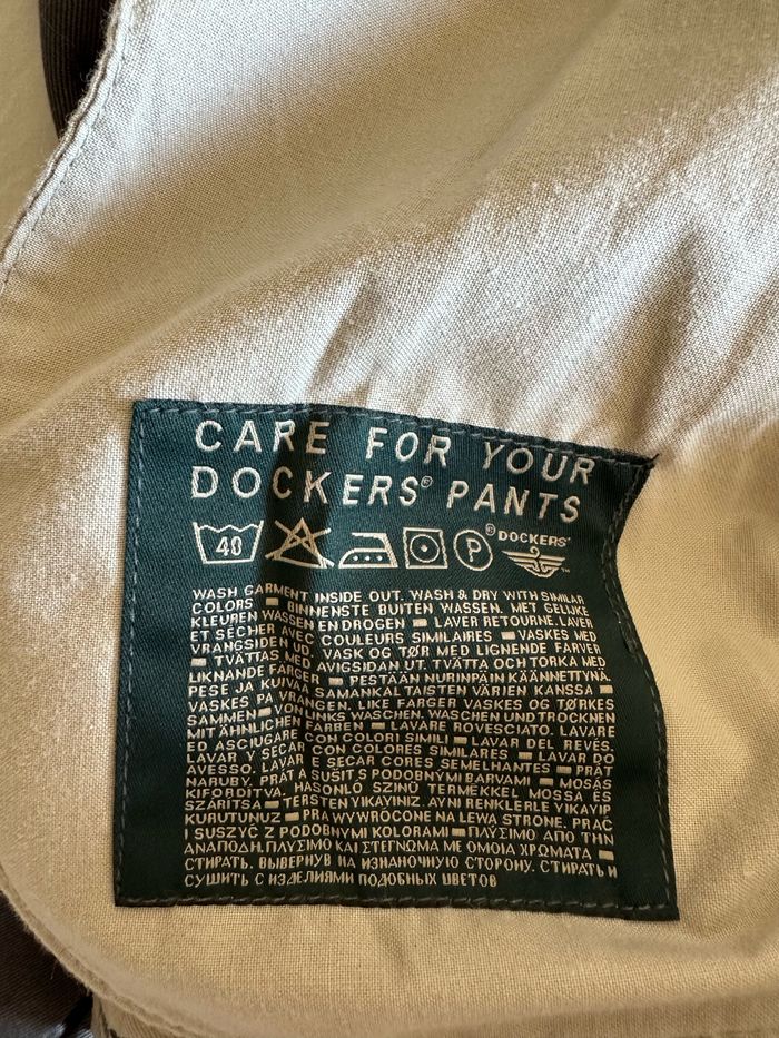 Neuf - Pantalon gris Dockers Khakis regular D4 - Taille 34x34 - photo numéro 7